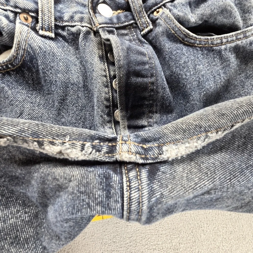 Vintage Levis 501 Jeans‎ Mens Blue Straight Button Fly Made USA Fits 28x30